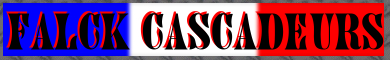 Die Stuntgruppe "Falck Cascadeurs" aus Frankreich...