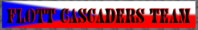 Webseite des Flott Cascaders Teams